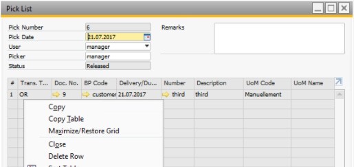 Support Spotlight Your Top 3 Questions on Pick and Pack in SAP Business One5