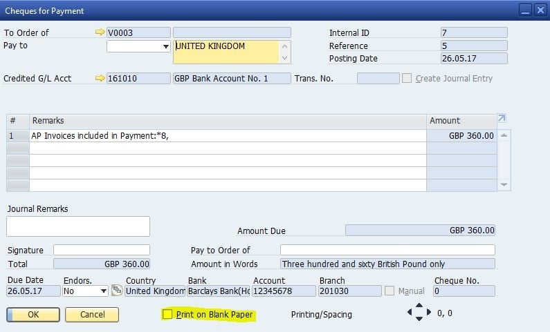 Support Spotlight Your Top 3 Questions on Printing Checks for Payment in SAP Business One4