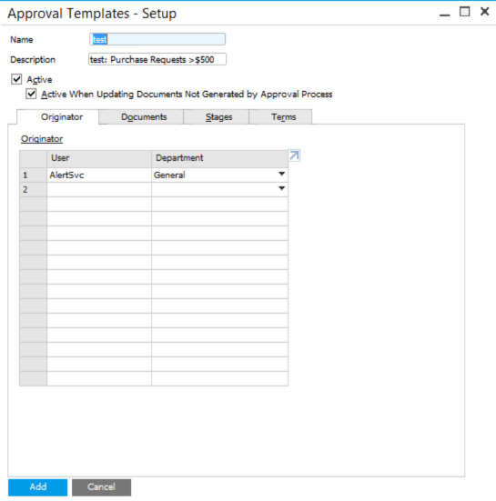 Advanced Approval Procedure in SAP Business One