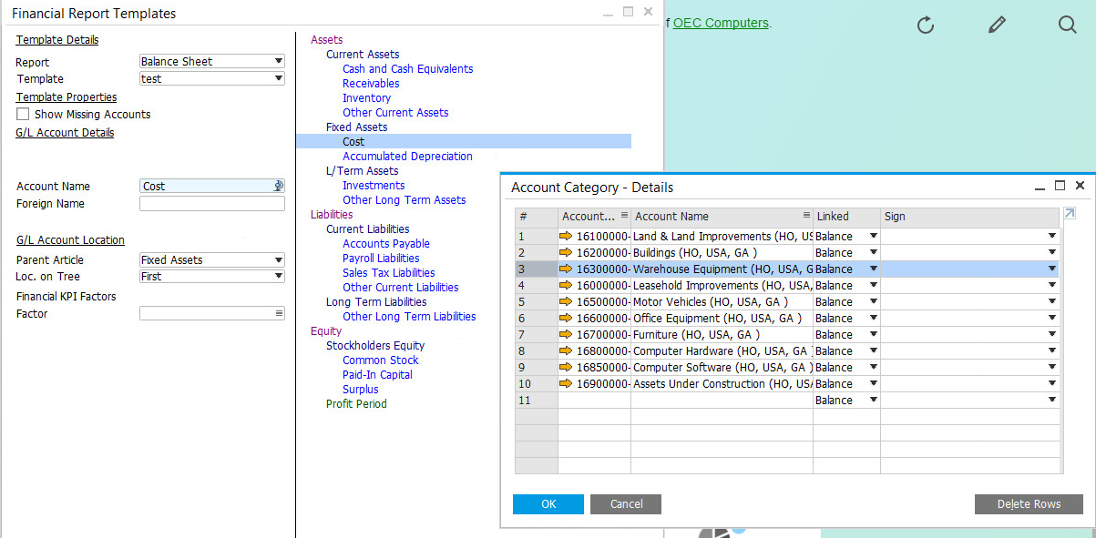Create Your Financial Reports Templates in SAP Business One