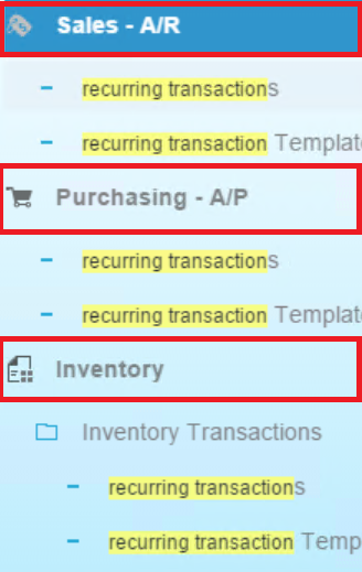 Recurring Transactions in SAP Business One