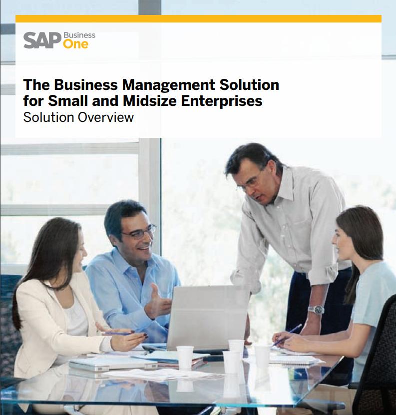 SAP Business One Solution Overview