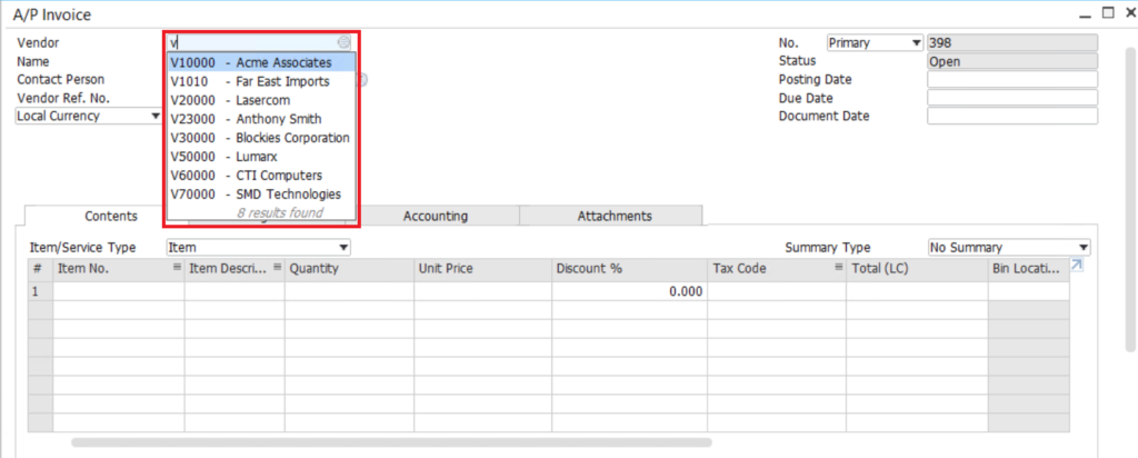 Enable-Suggestions-in-SAP-Business-One-2