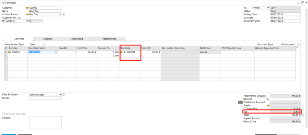 Localize-Tax-Service-in-SAP-Business-One-3
