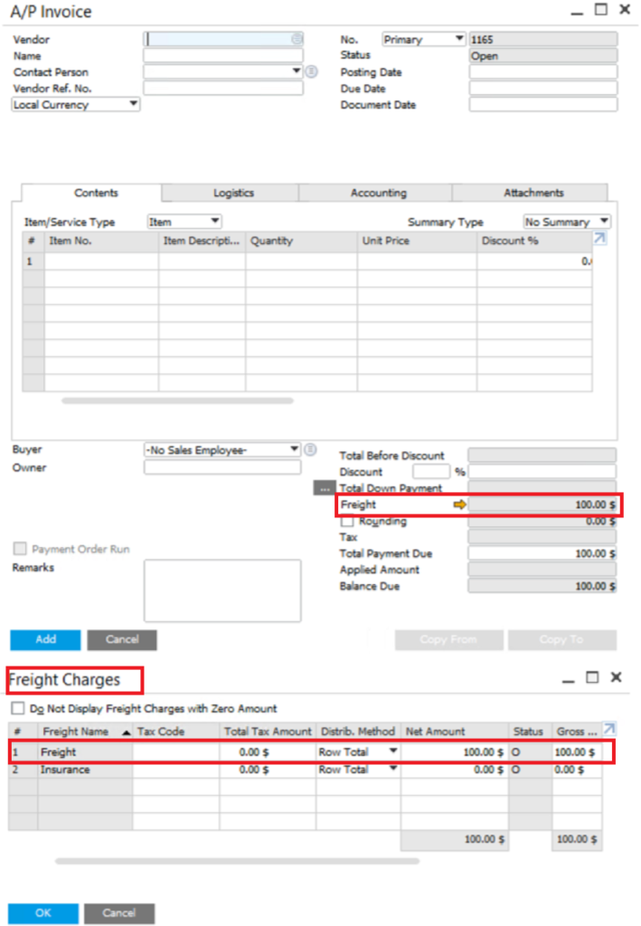 Manage-Freight-in-SAP-Business-One-1