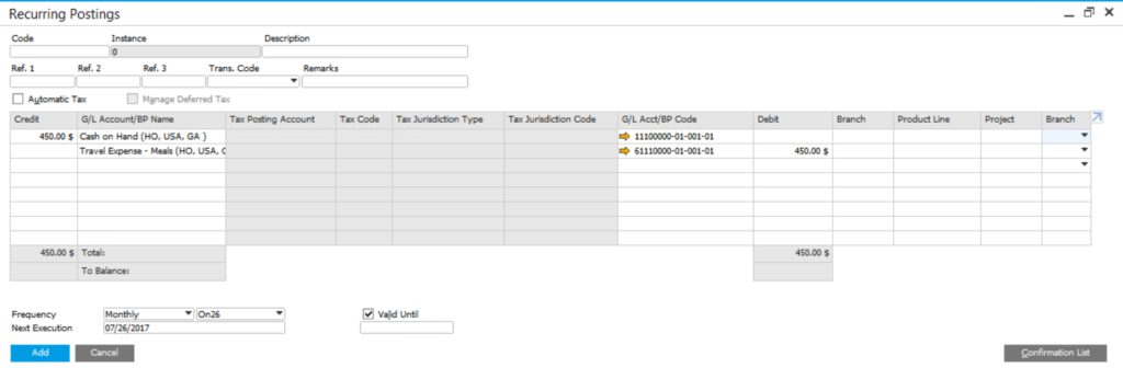 Recurring-Postings-in-SAP-Business-One-1