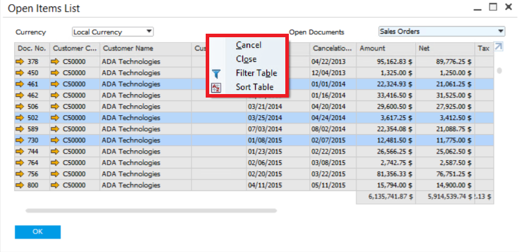 The-Open-Items-List-in-SAP-Business-One