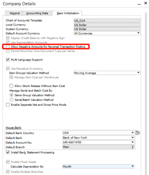 create-negetive-sign-in-SAP-Business-One-1