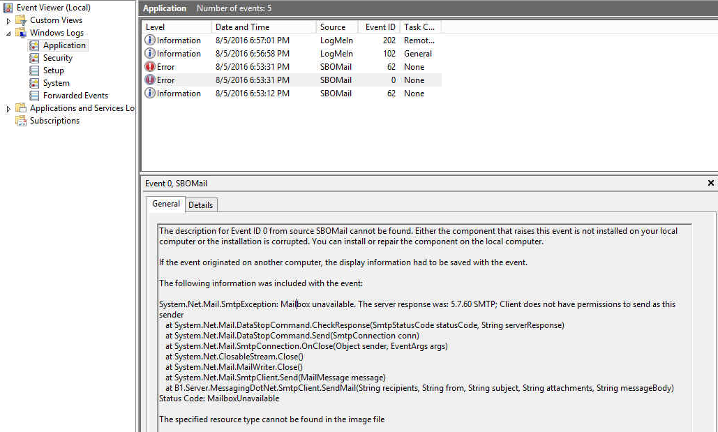 SAP Business One SBO Resend Emails